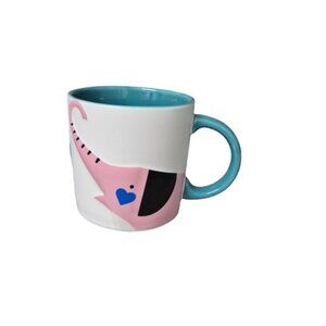 Indigo Elephant Heart Coffee Tea Mug Cup